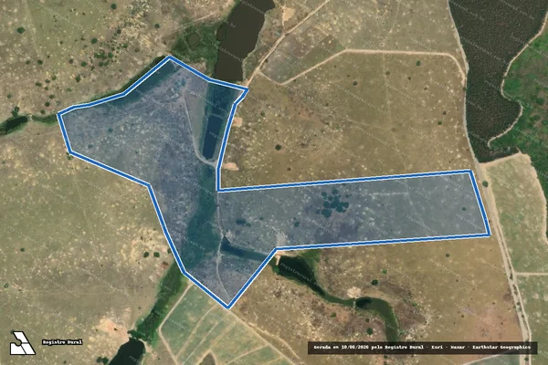 Imagem de satélite de Fazenda Santa Luzia - Parcela Lilia em São Mateus - ES
