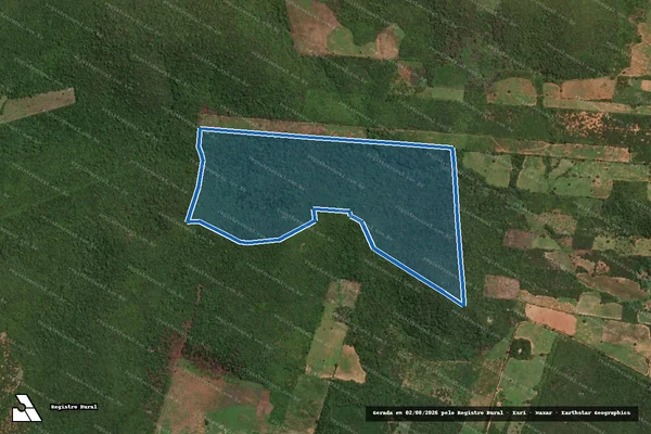 Imagem de satélite de FAZENDA TIMORANTE - SítioTimorante (Reserva Legal) em Serra Talhada - PE