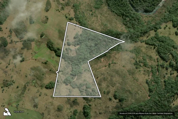 Imagem de satélite de Fazenda do Cedro - Mat. 28.923-R8 em Campestre da Serra - RS