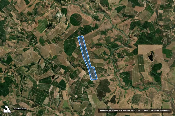 Imagem de satélite de FAZENDA MONSERRAT - Parcela 1 em Nova Venécia - ES