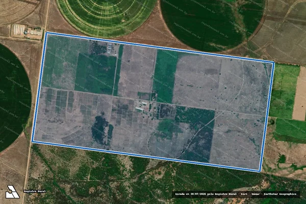 Imagem de satélite de GLEBA III-Lote 04 - Lote 06 em Sousa - PB