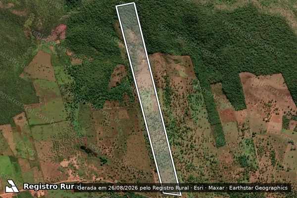 Imagem de satélite de FAZENDA VÃO GRANDE - Parcela 2 em Lagoa do Mato - MA