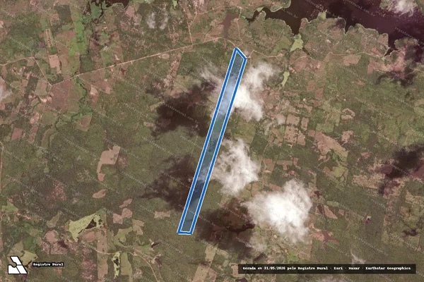 Imagem de satélite de Fazenda Papa Leite - Parte 2 em Boa Viagem - CE