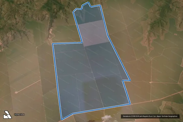 Imagem de satélite de FAZENDA PEQUENA HOLANDA II - Parte 1 em Alto Parnaíba - MA