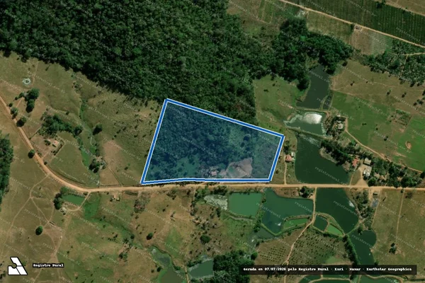 Imagem de satélite de LOTE 21-A, GLEBA 09-A, PICOP ? PARTE 1 - LOTE 21-A, GLEBA 09-A, PICOP ? PARTE 1 em Ouro Preto do Oeste - RO