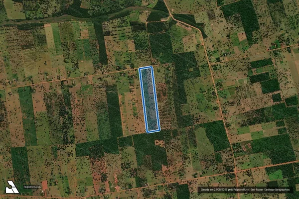 Imagem de satélite de PROJETO DE ASSENTAMENTO PARAÍSO ? LOTE 49 - LOTE-49 em Terenos - MS
