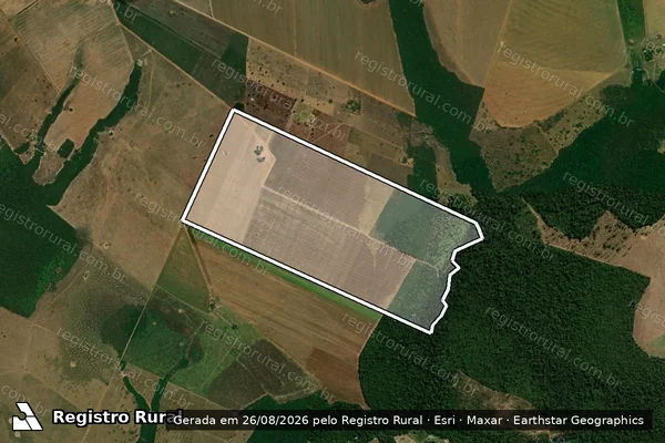 Imagem de satélite de Fazenda Santa Luzia - PARTE 1 em Nortelândia - MT
