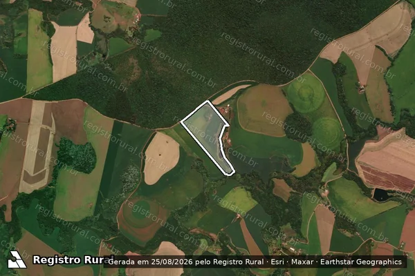 Imagem de satélite de GRANJA BECKMANN  MATR 28238 em Sarandi - RS