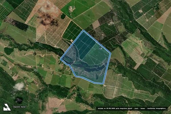 Imagem de satélite de FAZENDA MONALISA - 001 em Prado - BA
