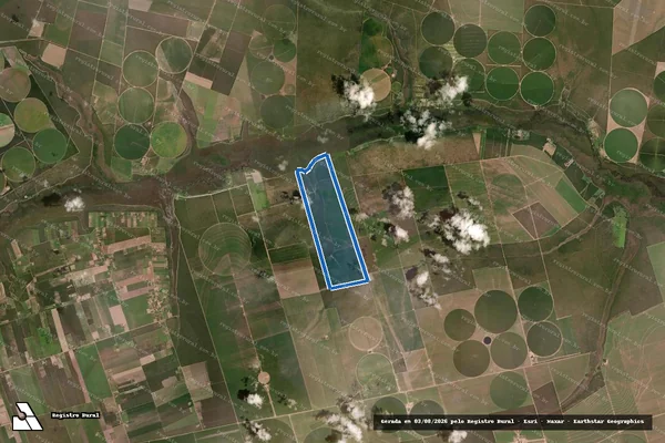 Imagem de satélite de Fazenda Vitoria - Parte 1 em Barreiras - BA