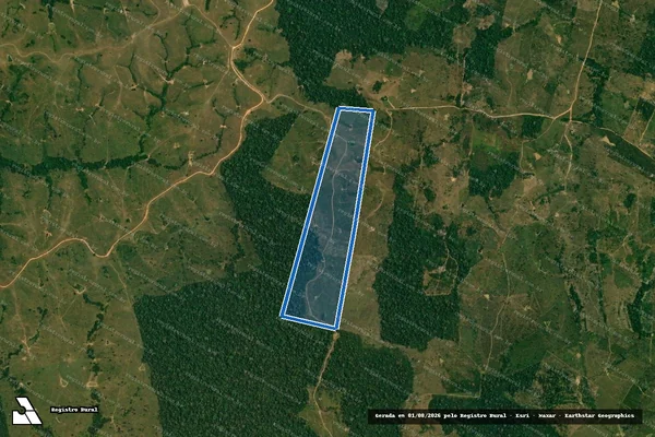 Imagem de satélite de Lote 72 - P.A. Itamaraty II - Única em Rio Branco - AC