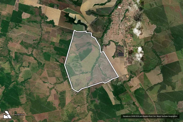 Imagem de satélite de FAZENDA GOIANESIA - Parte 1 em Goianésia do Pará - PA