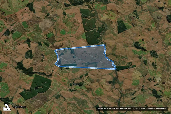 Imagem de satélite de Fazenda Mangueira Nova - Fazenda Mangueira Nova em São José dos Ausentes - RS