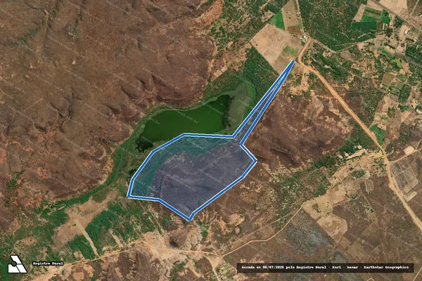Imagem de satélite de LAGOA GRANDE em São João do Piauí - PI