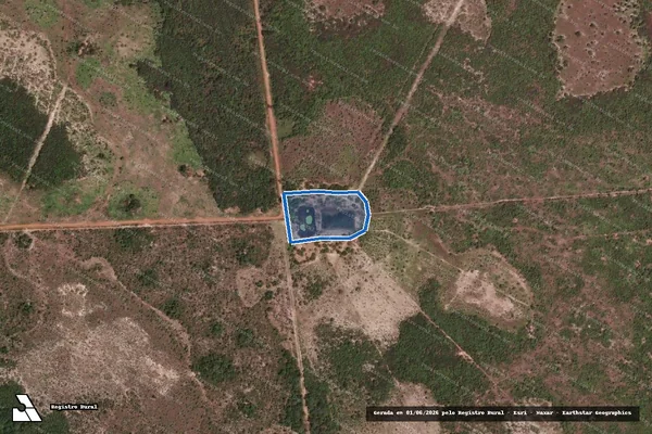 Imagem de satélite de PA FAZENDA  ALEGRE ? CACIMBA COM.  07 - PARTE I em Flores de Goiás - GO