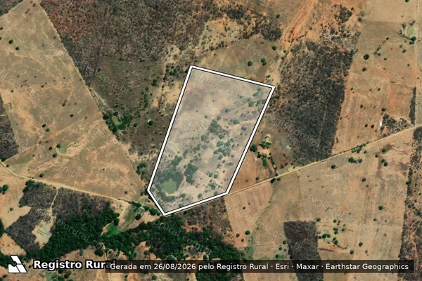 Imagem de satélite de FAZENDA COQUEIRO - PARCELA 05 em Iuiu - BA