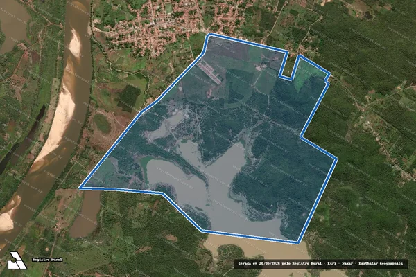 Imagem de satélite de MARRUAS VELHO - Parte 1 em Porto - PI
