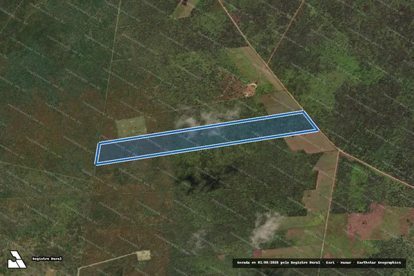 Imagem de satélite de PROJETO DE ASSENTAMENTO SÍTIO GOIS - LOTE 34 - Parte 1 em Apodi - RN