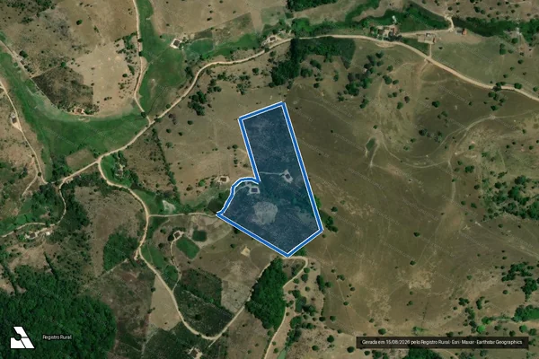 Imagem de satélite de Fazenda Chapeu de Pena - PARCELA 09 em Santana do Mundaú - AL