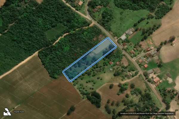 Imagem de satélite de SITIO POLOVEI - SITIO POLOVEI em Prudentópolis - PR