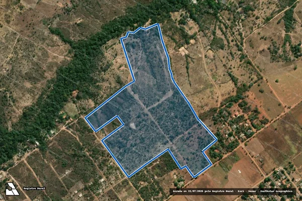 Imagem de satélite de SITIO DA BENÇÃO - Parte 1 em Padre Bernardo - GO