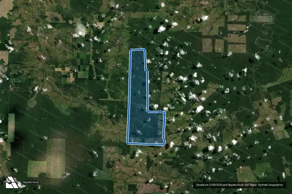 Imagem de satélite de Fazenda Acatauassú II em Viseu - PA