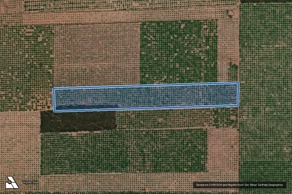 Imagem de satélite de SÍTIO BAIXA DOS CABRAS ? LOTE 0587 - Parte 1 em Alto Santo - CE