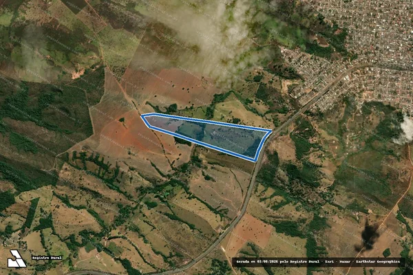 Imagem de satélite de FAZENDA SÃO TOMÉ - Parte 1 em Alexânia - GO