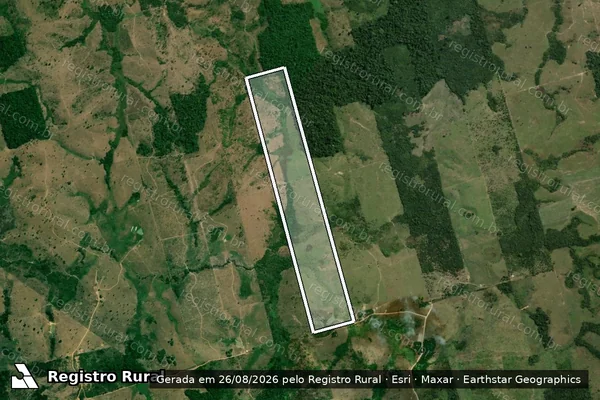 Imagem de satélite de SITIO SANTO ANTONIO - GLEBA 60 - LOTE 28 - Parcela 1 em Novo Repartimento - PA