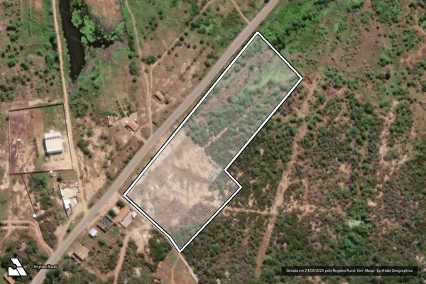 Imagem de satélite de FAZENDA ORIENTE - ELAINE em Sumé - PB