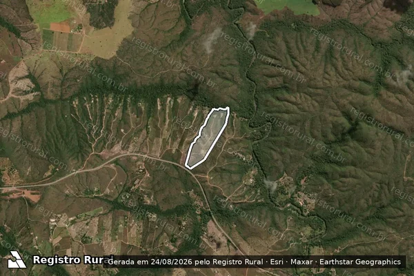 Imagem de satélite de FAZENDA PAPUDA 2 - GLEBA 1 - Parcela 214 em Brasília - DF