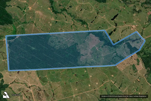 Imagem de satélite de Fazenda Boa Esperança - Parte 1 em Senador Guiomard - AC