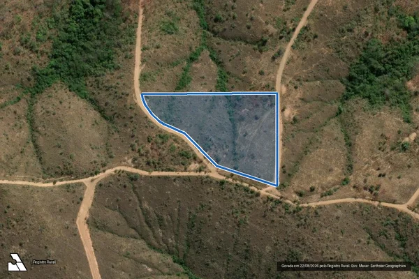 Imagem de satélite de FAZENDA CASANOVA - Parte 56 em Jaboticatubas - MG