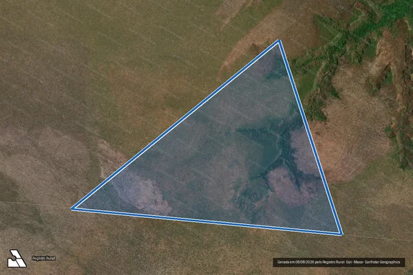 Imagem de satélite de FAZENDA CAETANO - Parte 1 em Alto Parnaíba - MA