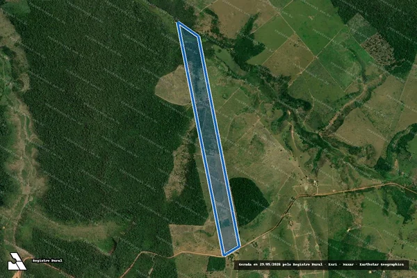 Imagem de satélite de FAZENDA QUATRO ESTAÇÕES - Parte 1 em Arame - MA