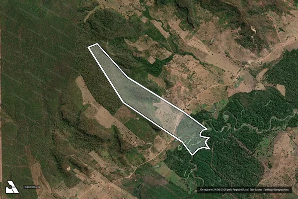Imagem de satélite de FAZENDA ESTRELA D ALVA - Parcela 1 em Grajaú - MA