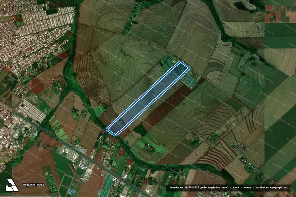 Imagem de satélite de GLEBA RIBEIRAO SARANDI ? LOTE 23 - Parte 1 em Sarandi - PR