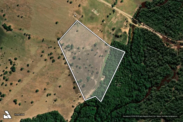 Imagem de satélite de Fazenda Santa Maria ? Parte 1 - Parte 3 em Rio Verde de Mato Grosso - MS
