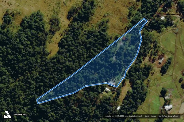 Imagem de satélite de FAZENDA CACHOEIRINHA E QUINZE DIAS - 006 em Bom Jardim da Serra - SC