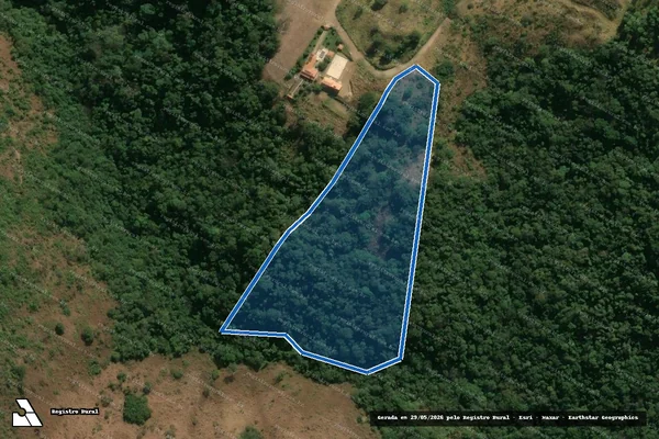 Imagem de satélite de Fazenda Capão da Onça - Fazenda Capão da Onça - Gleba E em Águas da Prata - SP