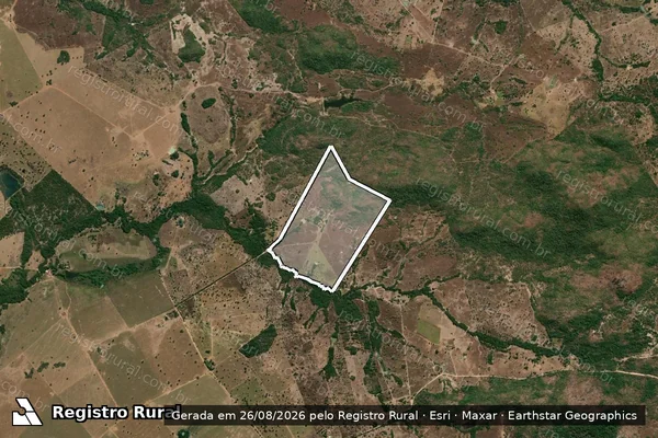 Imagem de satélite de Lote 11 ? Projeto de Assentamento Santa Rosa - Parte 1 em Matrinchã - GO