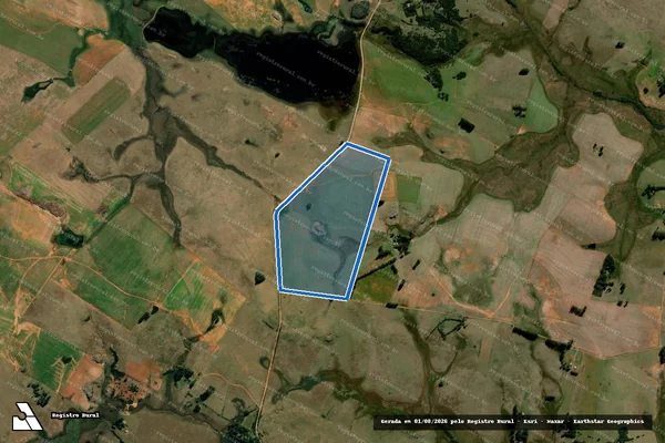 Imagem de satélite de Fazenda Ramada em Alegrete - RS