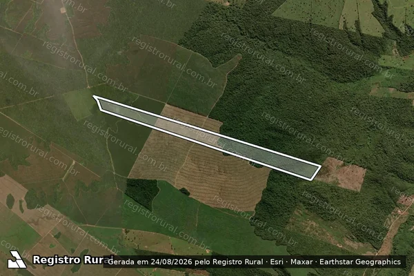 Imagem de satélite de GENEROSA - Parte 1 em Barra do Corda - MA