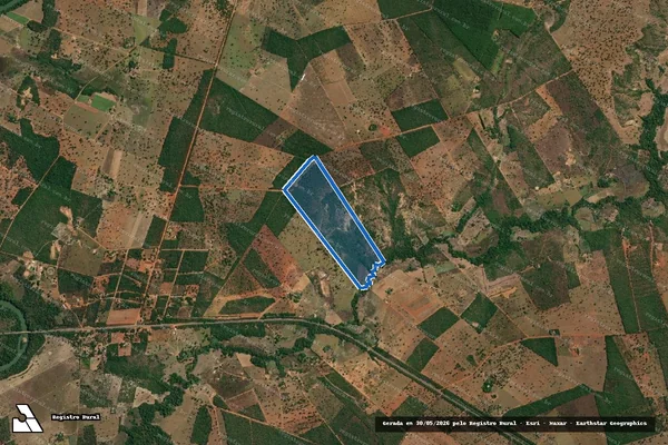Imagem de satélite de PA SACO DO RIO PRETO ? LOTE 28 - Parte 1 em Natalândia - MG