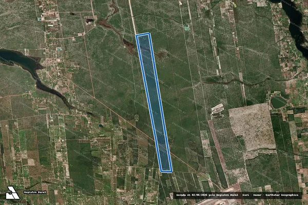 Imagem de satélite de Fazenda Santo Estevão / Matrícula 012-A em Cruz - CE