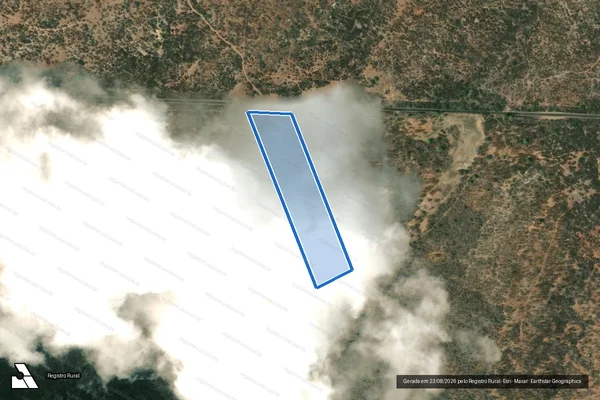 Imagem de satélite de Fazenda Malhada do Rio ? Aguinaldo - Gleba 02 em São Tomé - RN