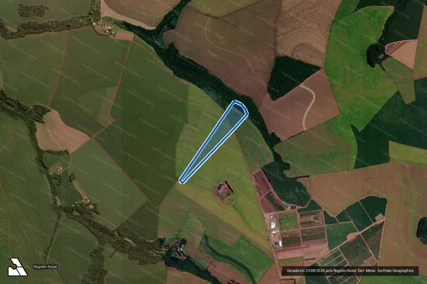 Imagem de satélite de Lote rural nº. 14, do 7º Perímetro, da Gleba  Lopeí - Lote rural nº. 14, do 7º Perímetro, da Gleba  Lopeí em Cascavel - PR