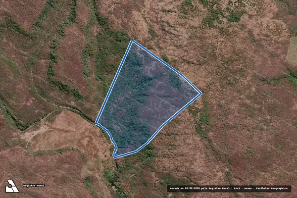 Imagem de satélite de RETIRO - Parcela 1 em Alto Longá - PI
