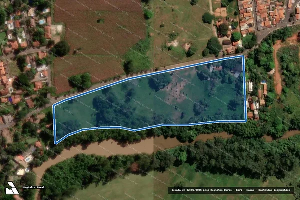 Imagem de satélite de Fazenda Santa Catarina - Parte 1 em Jaguariúna - SP