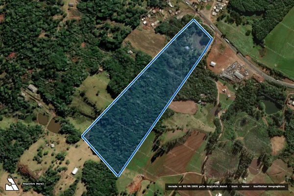 Imagem de satélite de SÍTIO DO RODEIO - SÍTIO DO RODEIO em Ponte Serrada - SC